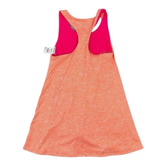 ID Ideology Big Girls Sleeveless Workout Dress Resort Coral/Pink LARGE NWT - Picture 3 of 9